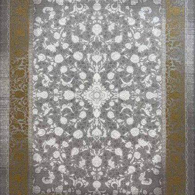 carpet-1200-reeds-embossed-flower-with-vintage-dorin-royaei-design-silver