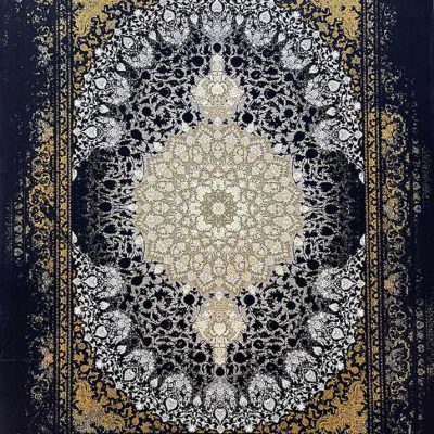 carpet-1200-reeds-vintage-katrin-design-embossed-flower-black-color
